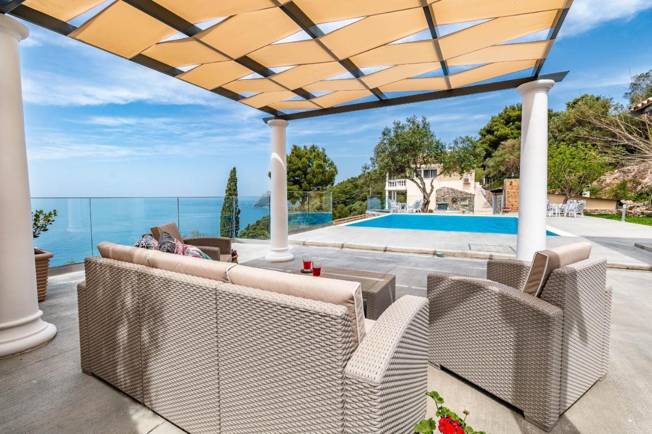 Ocean View - Luxury Villa Nefeli Kontogialos المظهر الخارجي الصورة