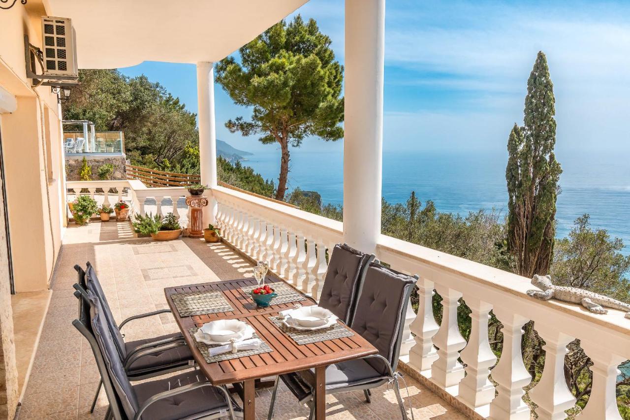 Ocean View - Luxury Villa Nefeli Kontogialos المظهر الخارجي الصورة