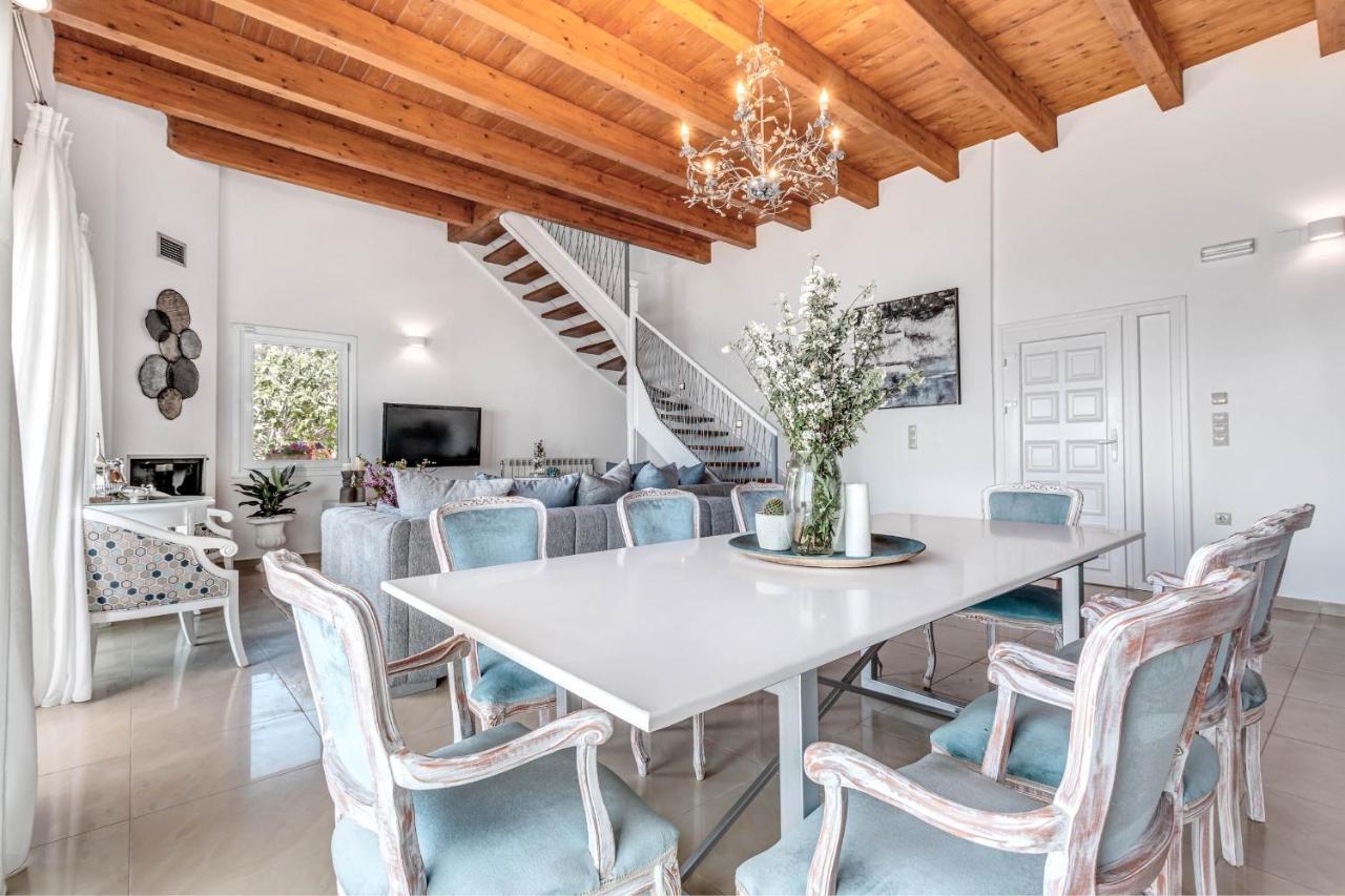 Ocean View - Luxury Villa Nefeli Kontogialos المظهر الخارجي الصورة