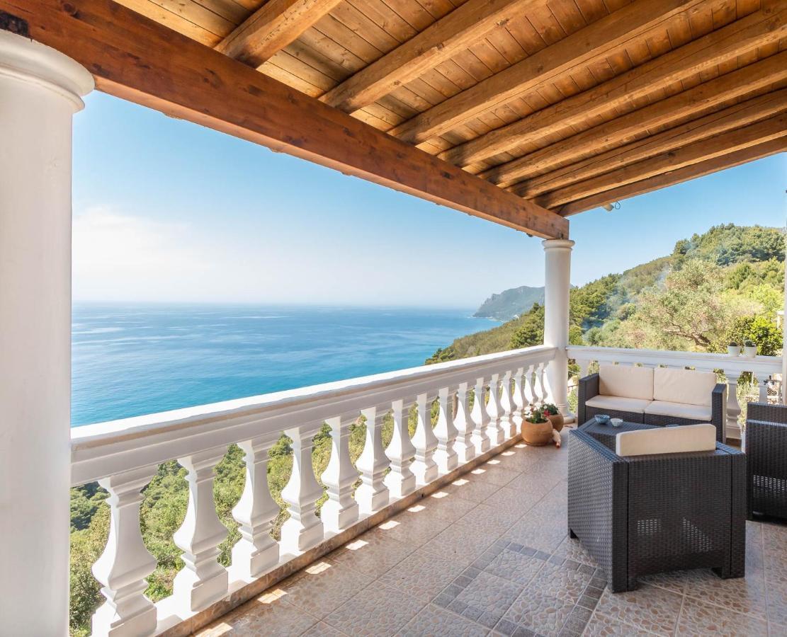 Ocean View - Luxury Villa Nefeli Kontogialos المظهر الخارجي الصورة