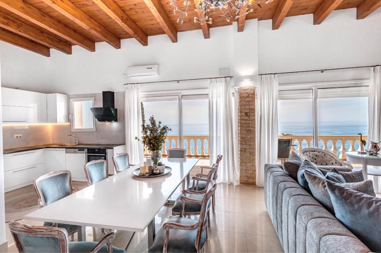Ocean View - Luxury Villa Nefeli Kontogialos المظهر الخارجي الصورة