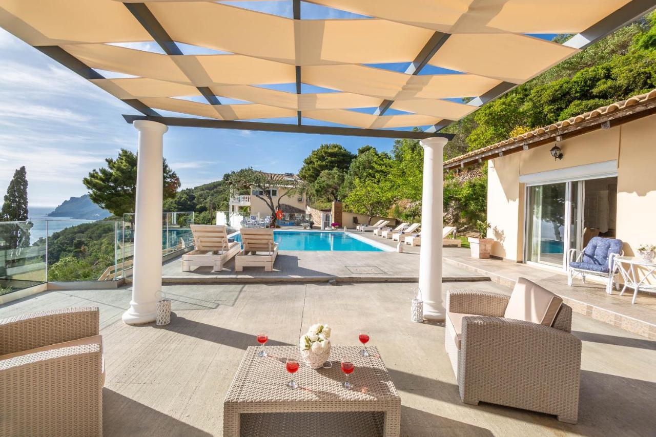 Ocean View - Luxury Villa Nefeli Kontogialos المظهر الخارجي الصورة