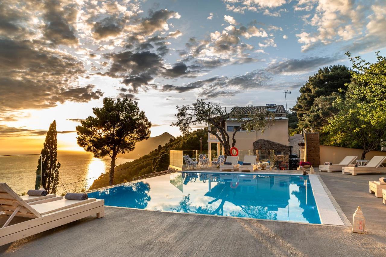 Ocean View - Luxury Villa Nefeli Kontogialos المظهر الخارجي الصورة